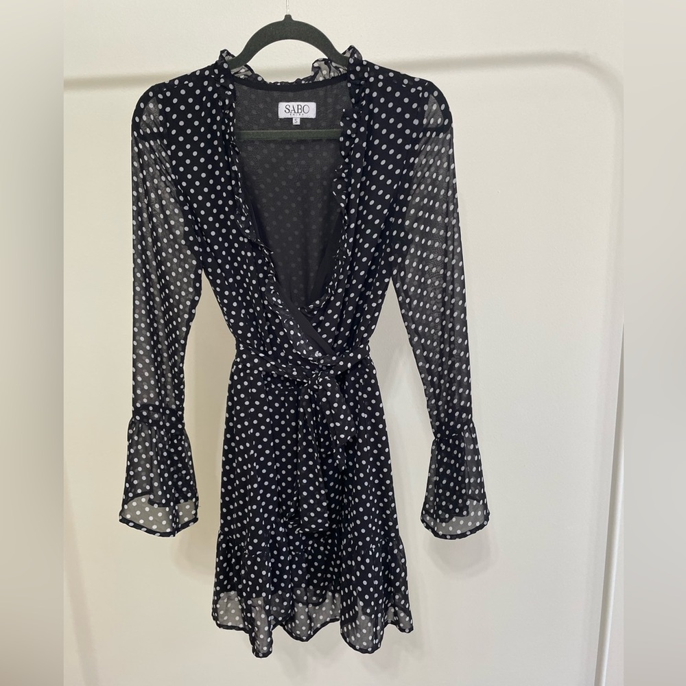 Sabo Skirt Polka-dot Dress